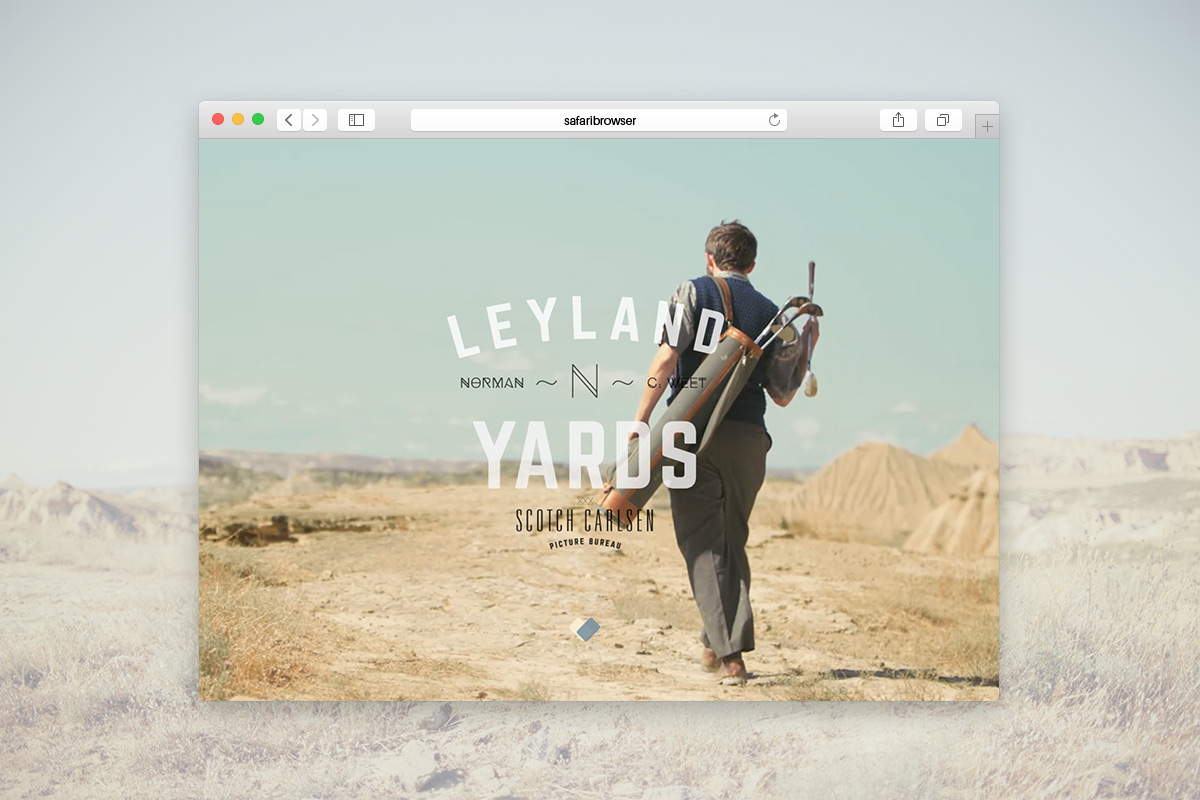 Leyland Yards, Leyland Yards, Short Movie, Desert, Golf, Fiction, Scotch Carlsen, Marc Schemmer, Christian Lorenz, Christopher Schlierf